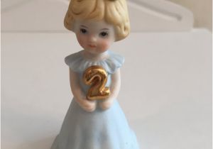 Growing Up Birthday Girl Figurines Growing Up Birthday Girl Figurine Age 2