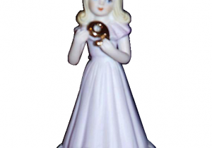 Growing Up Birthday Girls Bride Enesco Quot Growing Up Quot Birthday Girl Figurine Age 9 Dated