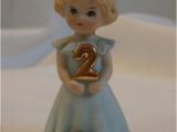 Growing Up Birthday Girls by Enesco Blonde Growing Up Birthday Girl Age 2 Enesco by