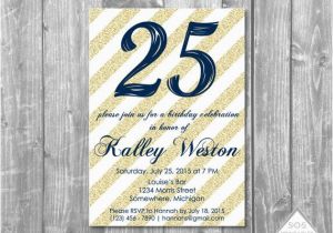 Grown Up Birthday Invitations Gold Glitter Birthday Invitation Navy and Gold Adult