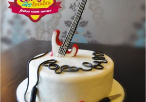 Guitar Birthday Decorations Best 25 Guitar Cake Ideas On Pinterest Music Cutter