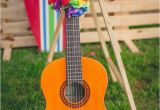 Guitar Birthday Decorations Kara 39 S Party Ideas Tropical Surf themed Birthday Party