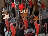 Guitar Birthday Decorations Rock Star Birthday Party Ideas Photo 4 Of 26 Catch My