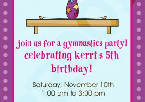 Gymnastics Birthday Invitation Templates Free Printable Gymnastic Birthday Invitations Updated