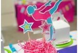 Gymnastics Birthday Party Decorations A Bright and Colorful Gymnastics Birthday Party anders