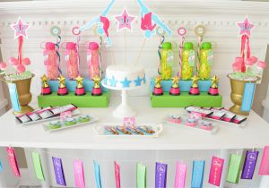 Gymnastics Birthday Party Decorations Gymnastics Birthday