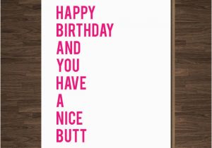 Hairy buttocks Birthday Card 15 Funny butt Pictures Ideas