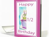 Half Birthday Cards Free Cake Happy Half Birthday Card 443232