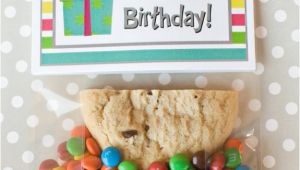 Half Birthday Cards Free Half Birthday Class Gift with Free Printable Bag topper