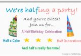 Half Birthday Cards Free Send A Half Birthday Ecard Half Birthday Party Evite