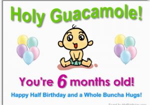 Half Birthday Cards Free Send A Half Birthday Ecard Half Year Old Ecard