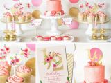 Half Birthday Decorations Half Birthday Decorations Gold Glitter Floral Watercolor