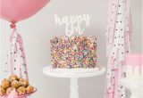 Half Birthday Decorations Kara 39 S Party Ideas Little Sprinkles Half Birthday Party