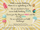 Half Birthday Invitation Cupcakes and Lemonade Summer Celebration