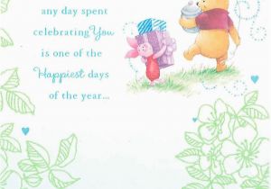 Hallmark Friend Birthday Cards Winnie the Pooh Happiest Days Friend Birthday Card