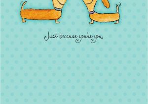 Hallmark Romantic Birthday Cards for Him Dena Designs Kissing Dogs Romantic Love Card Greeting