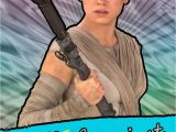 Hallmark Star Wars Birthday Cards Star Wars Rey Awesome Girl Birthday Card Greeting