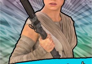 Hallmark Star Wars Birthday Cards Star Wars Rey Awesome Girl Birthday Card Greeting