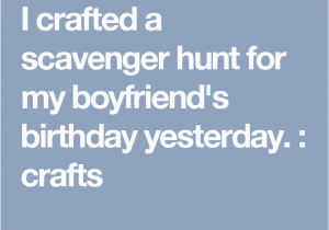 Halloween Birthday Ideas for Him I Crafted A Scavenger Hunt for My Boyfriend 39 S Birthday