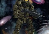 Halo Birthday Card Halo Birthday Card by Dexterxs On Deviantart