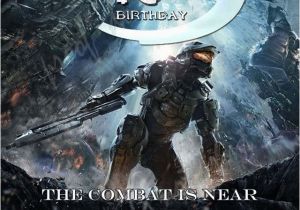 Halo Birthday Card Halo Printable Invitations