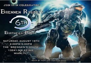 Halo Birthday Invitations Free Halo Birthday Party theme Ideas and Supplies Birthday Buzzin