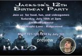 Halo Birthday Invitations Free Halo Printable Invitations