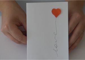 Handmade Birthday Cards for Boyfriend with Love Easy Diy Love Card Handmade Card for Boyfriend Valentine