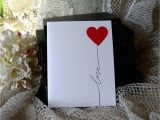Handmade Birthday Cards for Boyfriend with Love Handmade Greeting Card Handmade Card Heart Love Note Love