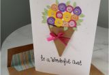 Handmade Birthday Cards for Grandfather Handmade Birthday Card Happy Birthday to A Wonderful Aunt