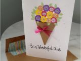 Handmade Birthday Cards for Grandfather Handmade Birthday Card Happy Birthday to A Wonderful Aunt