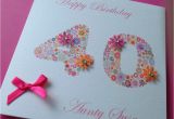 Handmade Birthday Cards for Grandfather Handmade Personalised Birthday Card Mum Grandma Daughter