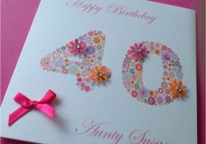 Handmade Birthday Cards for Grandfather Handmade Personalised Birthday Card Mum Grandma Daughter