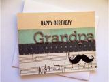 Handmade Birthday Cards for Grandfather Happy Birthday Grandpa Birthday Card Blank Birthday Card
