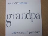 Handmade Birthday Cards for Grandfather Personalised Handmade Birthday Card Grandpa 60th 65th