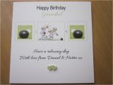 Handmade Birthday Cards for Grandfather Personalised Handmade Lawn Bowls Birthday Card Grandad