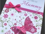 Handmade Birthday Cards for Mom From Daughter A5 Handmade Personalised Floral Birthday Card Mum Nan