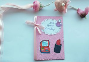 Handmade Birthday Cards for Mom From Daughter Handmade Birthday Card Mom Mum Wife Best Friend Nan