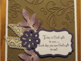 Handmade Birthday Cards for Mom From Daughter Religious Birthday Handmade Card God 39 S Gift Friendship