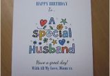 Handmade Birthday Gifts for Husband Personalised Handmade Birthday Card Husband 40th 50th