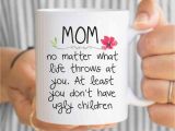 Handmade Gifts for Mom On Her Birthday Mom Birthday Gift Funny Mom Mug Gift for Mom Mom Mug