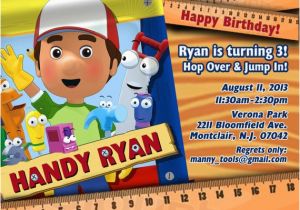 Handy Manny Birthday Invitations Handy Manny Birthday Invitations Handy Manny Birthday