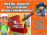 Handy Manny Birthday Invitations Handy Manny Birthday Invitations