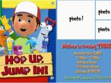 Handy Manny Birthday Invitations Handy Manny Girl or Boy Birthday Invitation