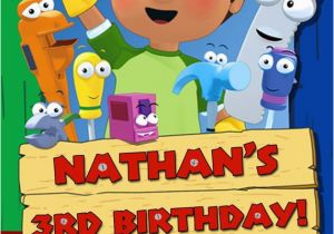 Handy Manny Birthday Invitations Handy Manny Printable Birthday Invitation Birthday Ideas