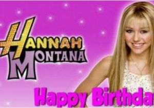 Hannah Montana Birthday Card Contents Contributed and Discussions Participated by Gabe