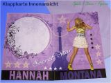 Hannah Montana Birthday Card Disney Hannah Montana 3d Folding Card Congratulations