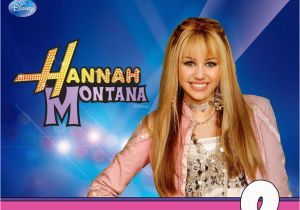 Hannah Montana Birthday Card Personalised Hannah Montana Birthday Card 3 Personalised