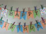 Happy 1/2 Birthday Banner Make Your Own Birthday Pennant Banner A Sparkle Of Genius