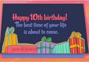 Happy 10th Birthday Daughter Quotes Sweet 10th Birthday Wishes and Quotes for Boys and Girls